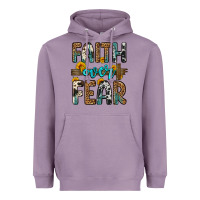 Lavender faith over fear Heavyweight Hoodie - OliviaCreatesArt