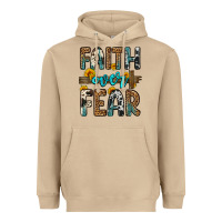 Mushroom faith over fear Heavyweight Hoodie - OliviaCreatesArt