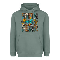 Sage faith over fear Heavyweight Hoodie - OliviaCreatesArt