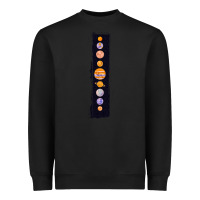 Black Planets Colour Heavyweight Sweatshirt - Bettercallsaul