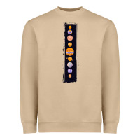 Mushroom Planets Colour Heavyweight Sweatshirt - Bettercallsaul