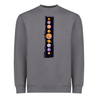 Storm Planets Colour Heavyweight Sweatshirt - Bettercallsaul