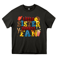 Asphalt little sister biggest fan softball Heavy Core Tee - AdoDesignShop