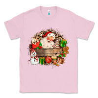 Bubblegum Pink Santa Classic Tee - MaliasSmallBusiness
