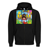 Black Messy bun Autism mom 20oz skinny tumbler Zipper Hoodie - TumblerDesignByShophia