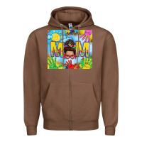 Chestnut Messy bun Autism mom 20oz skinny tumbler Zipper Hoodie - TumblerDesignByShophia