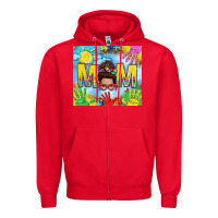 Red Messy bun Autism mom 20oz skinny tumbler Zipper Hoodie - TumblerDesignByShophia