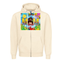 Sandshell Messy bun Autism mom 20oz skinny tumbler Zipper Hoodie - TumblerDesignByShophia