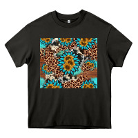 Asphalt gemstone sunflower Heavy Core Tee - AdoDesignShop
