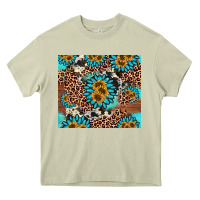 Mossy gemstone sunflower Heavy Core Tee - AdoDesignShop