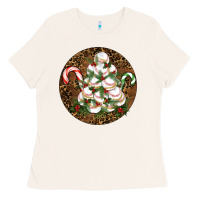 Bone Merry Christmas Baseball Ladies Tee - RanaPortraitStore