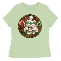 Matcha Merry Christmas Baseball Ladies Tee - RanaPortraitStore