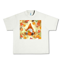 Pistachio fall gnome Urban Heavy Tee - MaliasSmallBusiness