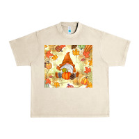 Sandshell fall gnome Urban Heavy Tee - MaliasSmallBusiness