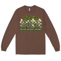 Chestnut st. patrick's day skeletons drink drank drunk Long Sleeve Tee - Artiststas