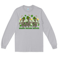 Moon Dust st. patrick's day skeletons drink drank drunk Long Sleeve Tee - Artiststas