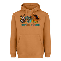 Meerkat peace love cowgirls Heavyweight Hoodie - OliviaCreatesArt