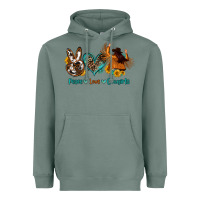 Sage peace love cowgirls Heavyweight Hoodie - OliviaCreatesArt