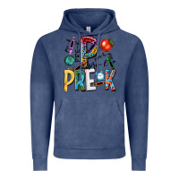 Vintage Denim pre k Vintage Hoodie - NancyCooperArtShop