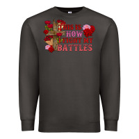 Smoke This is how i fight my battles Valentine's Day Premium Sweatshirt - FaDigitalArtStudio