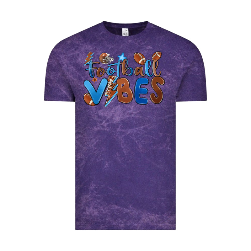 Football Vibes Vintage Tee by MaliasSmallBusiness | Teevron