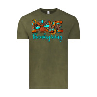 Vintage Olive love thanksgiving Vintage Tee - JahusDesignShop