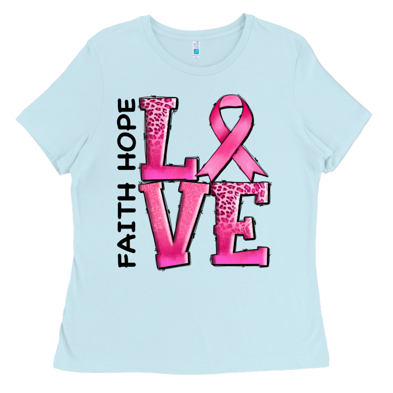 Faith Hope Love Ladies Tee by AdoDesignShop | Teevron