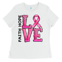 White faith hope love Ladies Tee - AdoDesignShop