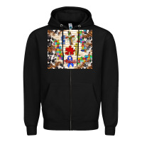 Black Faith puzzle ribbon tumbler Zipper Hoodie - TumblerDesignByShophia