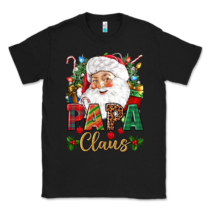 Papa Claus Christmas Classic Tee by NancyCooperArtShop | Teevron