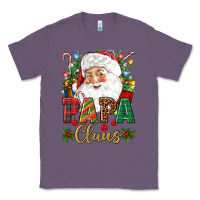 Lavender Papa Claus Christmas Classic Tee - NancyCooperArtShop