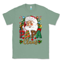 Sage Papa Claus Christmas Classic Tee - NancyCooperArtShop