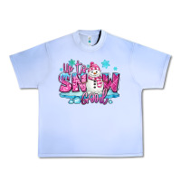 Grape Ice up to snow good pink christmas winter snowman Urban Heavy Tee - MaliasSmallBusiness