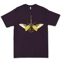 Plum Hercules Beetle With Wings Premium Tee - LillyAllenDesigns