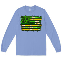 Colony Blue st patrick's day american flag Long Sleeve Tee - Artiststas