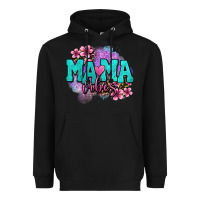 Black mama vibes floral Heavyweight Hoodie - OliviaCreatesArt