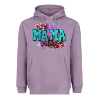 Lavender mama vibes floral Heavyweight Hoodie - OliviaCreatesArt