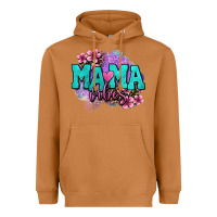 Meerkat mama vibes floral Heavyweight Hoodie - OliviaCreatesArt