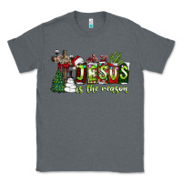 Charcoal Heather jesus İs the reason Classic Tee - CowhideDigitalArt