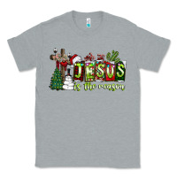 Heather Grey jesus İs the reason Classic Tee - CowhideDigitalArt