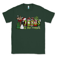 Sports Green jesus İs the reason Classic Tee - CowhideDigitalArt