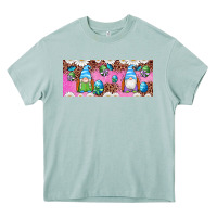 Arona Western Easter Day Gnomes With Eggs Heavy Core Tee - Artiststas