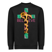 Black Believe Cross Heavyweight Sweatshirt - Bettercallsaul