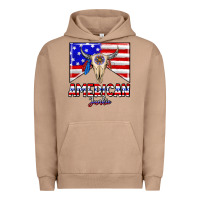 Pigment Burro American junkie Urban Hoodie - CowhideDigitalArt