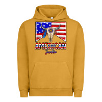 Pigment Peanut Butter American junkie Urban Hoodie - CowhideDigitalArt