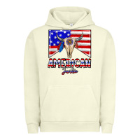 Pigment Pistachio American junkie Urban Hoodie - CowhideDigitalArt