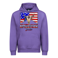 Tulip American junkie Urban Hoodie - CowhideDigitalArt