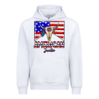 White American junkie Urban Hoodie - CowhideDigitalArt