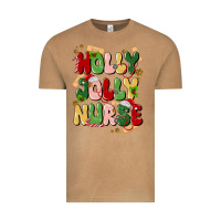 Vintage Camel holly jolly nurse Vintage Tee - MaliasSmallBusiness