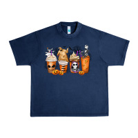 Navy nightmare coffee cups Urban Heavy Tee - MaliasSmallBusiness